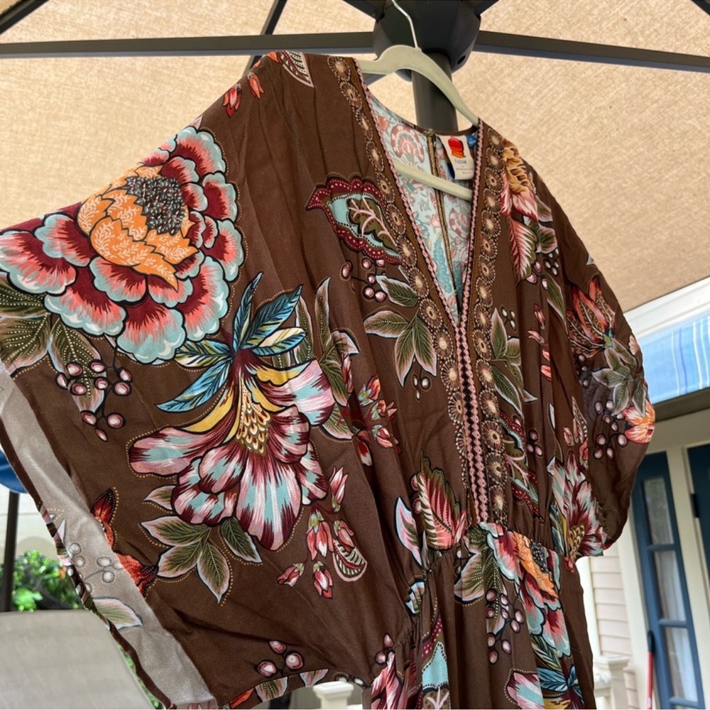 Anthropologie Midi caftan Dress
